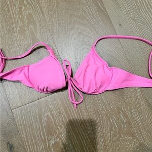 Xhilaration Vibrant Pink Bikini Top